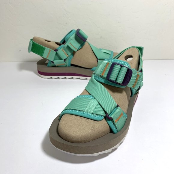 Merrell Alpine Strap Sport Sandals Mint Green Size 6 NEW - Picture 2 of 7